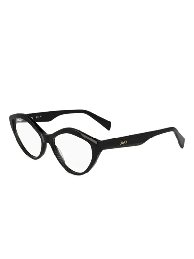 Liu •jo Geometric-frame Glasses In Black