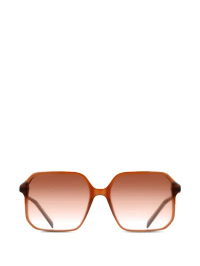 Liu •jo Geometric-frame Sunglasses In Brown