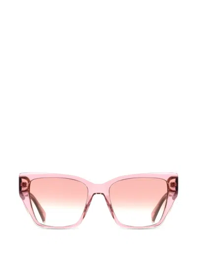 Liu •jo Geometric-frame Sunglasses In Pink
