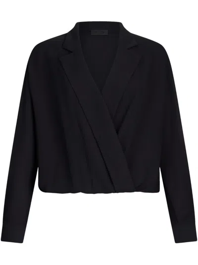 Liu •jo Georgette Blouse In Black