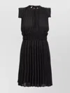 Liu •jo Woman Mini Dress Black Size 10 Polyester