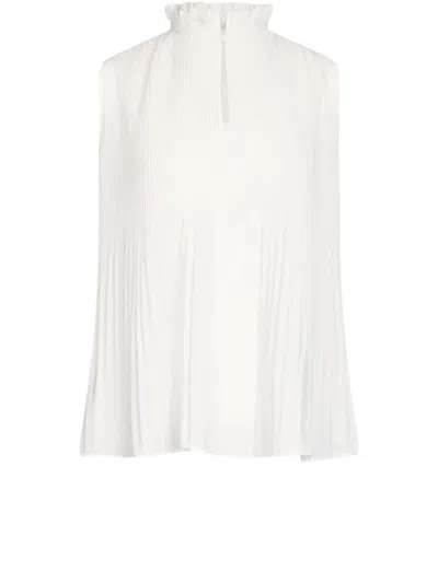 Liu •jo Georgette Top In White