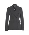 Liu •jo Blazer Liu Jo Woman Color Grey In Black