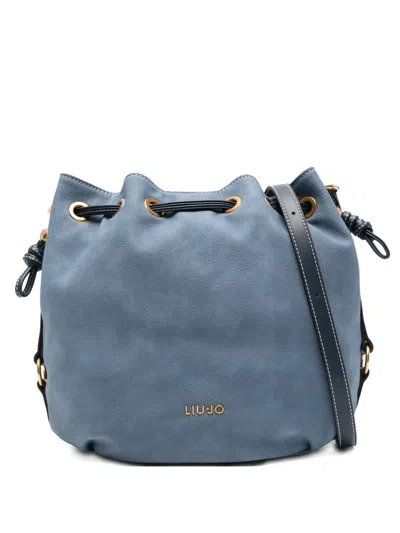 Liu •jo Ginesa Bucket Bag In Blue