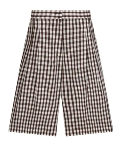 Liu •jo Gingham Bermuda Shorts In Pattern