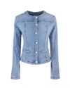 Liu •jo Liu Jo Giubbino In Denim Used In 78861
