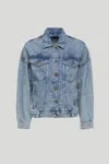 Liu •jo Giubbotto Denim Blu In Blu