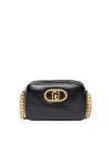 Liu •jo Liu Jo Glamorous Black Crossbody Bag With Chain Strap