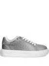 Liu •jo Glitter-detail Sneakers In Grey