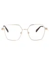 Liu •jo Liu Jo Rectangular Optical Lj2178 716 In Gold