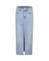 Liu •jo Liu Jo Gonna In Denim In Blue