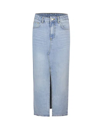 Liu •jo Liu Jo Gonna In Denim In Blue