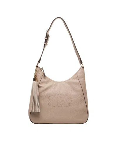 Liu •jo Grained Leather Shoulder Bag In Multi