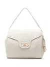 Liu •jo Grained-texture Shoulder Bag In Nude