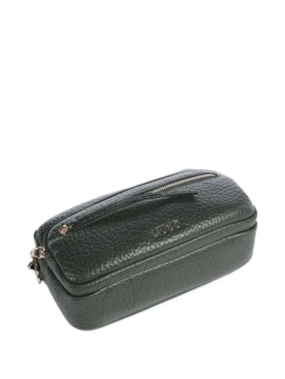 Liu •jo Grained-effect Cross Body Bag In Green