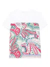Liu •jo Cotton T-shirt In White With Print In 白色