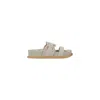 Liu •jo Flat Sandals Liu Jo Woman Color White In Gray