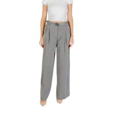 Liu •jo Gray Polyester Casual Pants