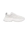 Liu •jo Platform Lace-up Sneakers In White