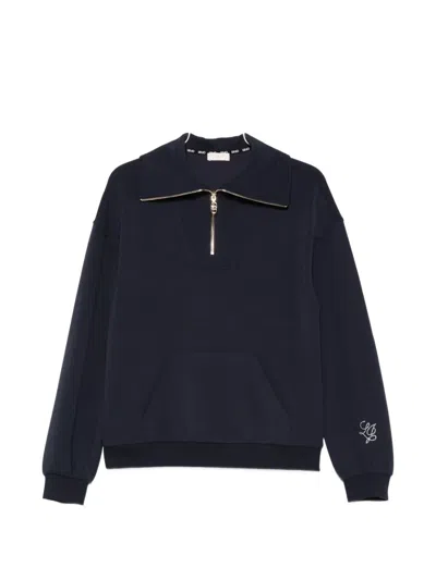 Liu •jo Half-zip Tracksuit In Black