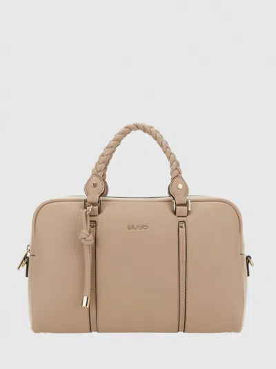 LIU •JO HANDBAG LIU JO WOMAN COLOR BEIGE,H40376022