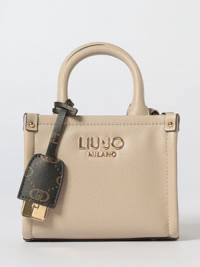 LIU •JO MINI BAG LIU JO WOMAN COLOR BEIGE,H54599022