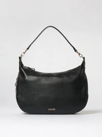 LIU •JO SHOULDER BAG LIU JO WOMAN COLOR BLACK,H36398002