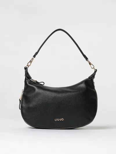 LIU •JO SHOULDER BAG LIU JO WOMAN COLOR BLACK,H36483002
