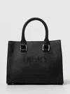 Liu •jo Versatile Tote Bag Detachable Strap In Black