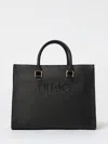 Liu •jo Versatile Tote Bag Detachable Strap In Black