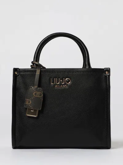 LIU •JO HANDBAG LIU JO WOMAN COLOR BLACK,H24401002