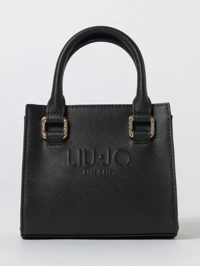 LIU •JO MINI BAG LIU JO WOMAN COLOR BLACK,H49019002