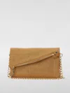 Liu •jo Liu Jo Omusa Caramel Beaded Shoulder Bag In Brown