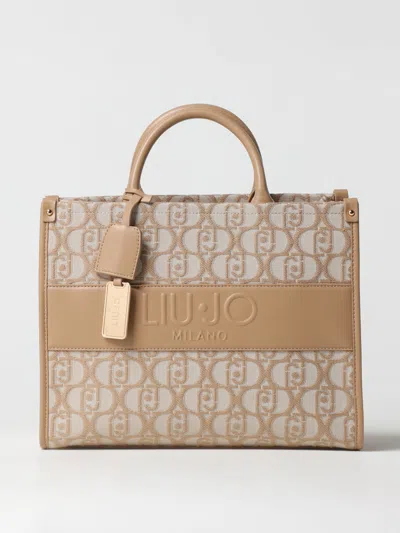 LIU •JO HANDBAG LIU JO WOMAN COLOR BROWN,G74296032