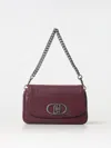 Liu •jo Shoulder Bag Liu Jo Woman Color Burgundy In Burgundy
