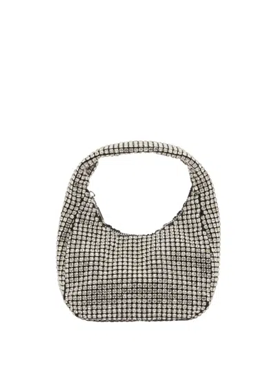 Liu •jo Handbag With Gemstones In Silver