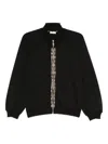 Liu •jo Liu Jo High Collared Black Sweater In Black