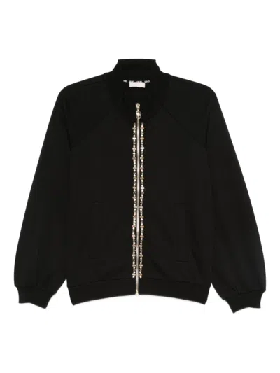 Liu •jo Liu Jo High Collared Black Sweater