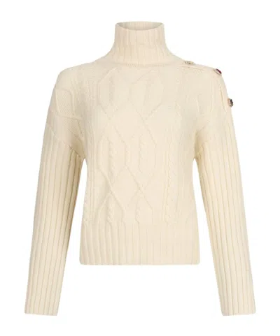 Liu •jo Liu Jo High Neck Knitted Jumper In Brown