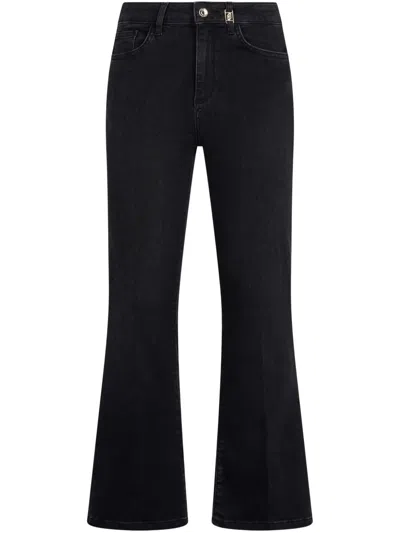 Liu •jo Black High-rise Bootcut Jeans