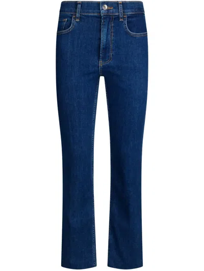 Liu •jo High-rise Bootcut Jeans In Blue
