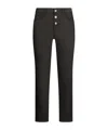 Liu •jo Liu Jo High-rise Cropped Trousers In Black