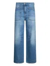 Liu •jo High-rise Five-pocket Design Jeans In Blue