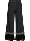 Liu •jo High-rise Flared Jeans In Black