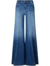 Liu •jo High-rise Flared Jeans In Blue