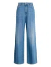 Liu •jo High-rise Flared Jeans In Blue