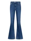 Liu •jo High-rise Flared Jeans In Blue