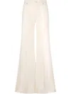 Liu •jo High-rise Flared Jeans In White