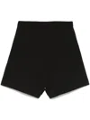 Liu •jo High-rise Shorts In 黑色