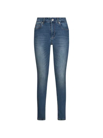 Liu •jo High-rise Skinny Jeans In Blue